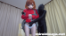 アニメマスク❤︎ギロチン首枷エッチ-不自由なのに気落ちイイ!!!-