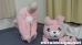 桃兎ちゃん❤︎大汗Fitness -もふもふの中はムレムレでエッチ-